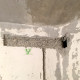 Штробление стены под нишу для дренажной помпы Zanussi 150х70 мм. (Монолитный бетон)